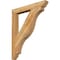 Ekena Millwork Funston Slat Rough Sawn Bracket, Western Red Cedar, 4"W x 34"D x 40"H BKT04X34X40FST06RWR - alternate 1